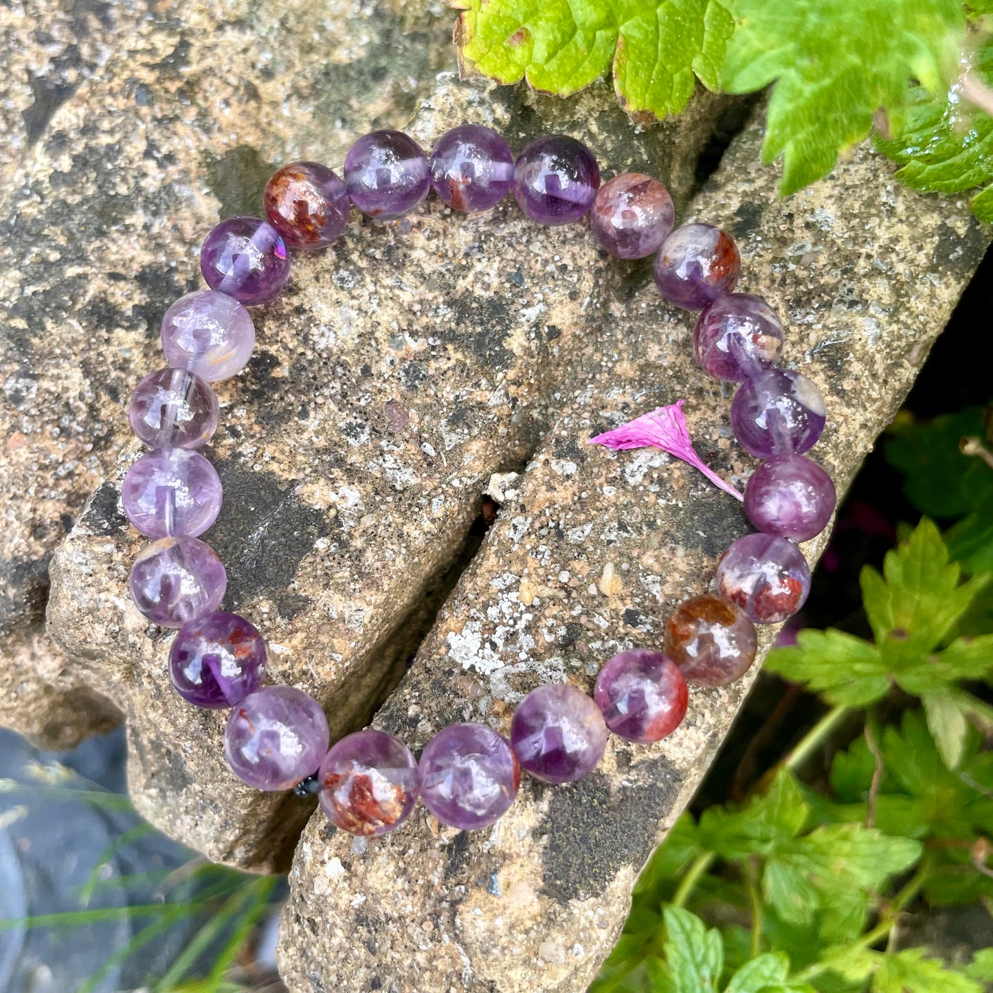 Auralite-23 Beaded Bracelet
