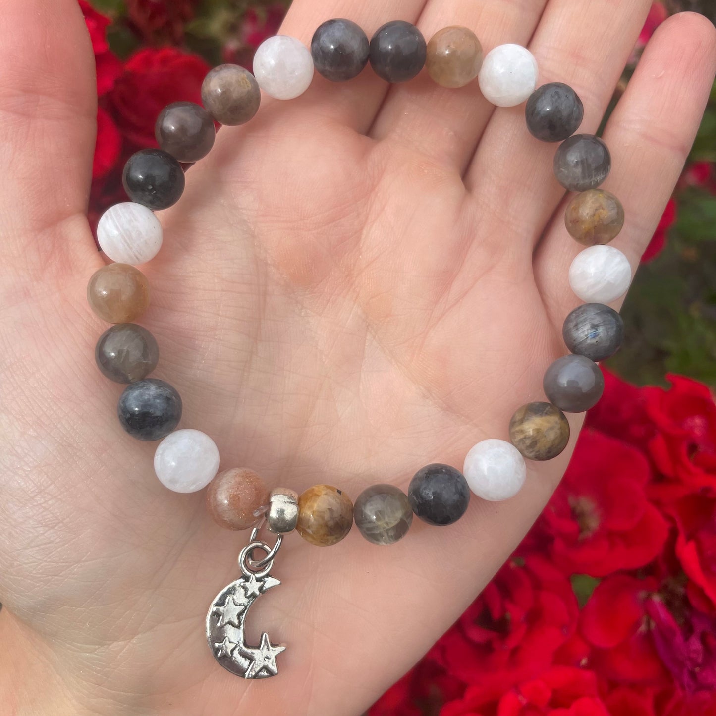 Attune To The Moon Beaded Bracelet