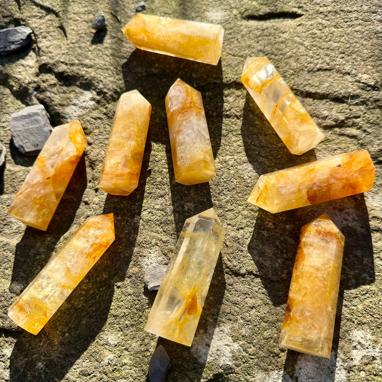 Golden Healer Quartz Towers 🌞 8-9cm