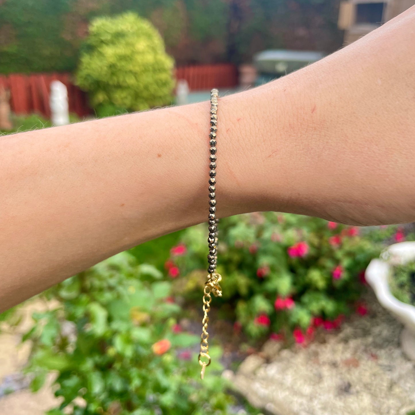 Pyrite Minimalist Bracelet 💰