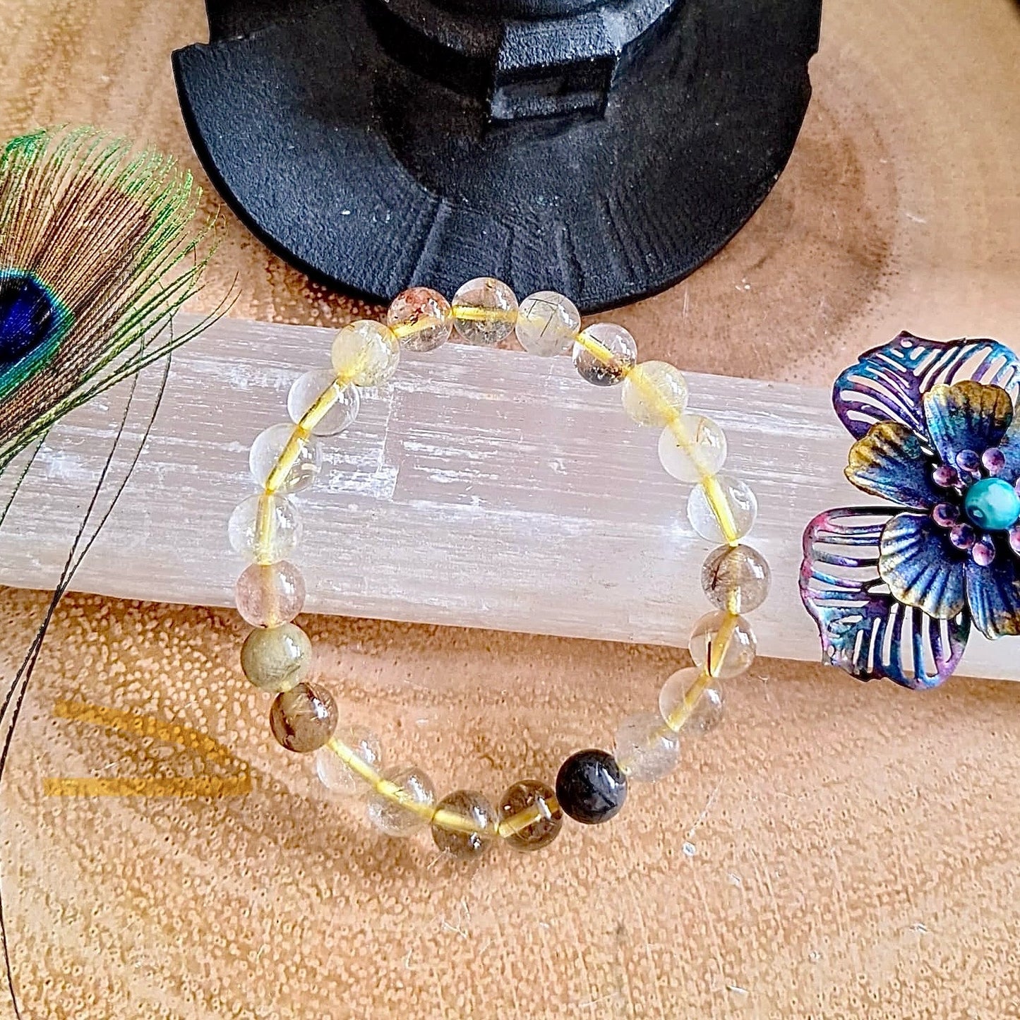 Golden Healer Beaded Bracelet