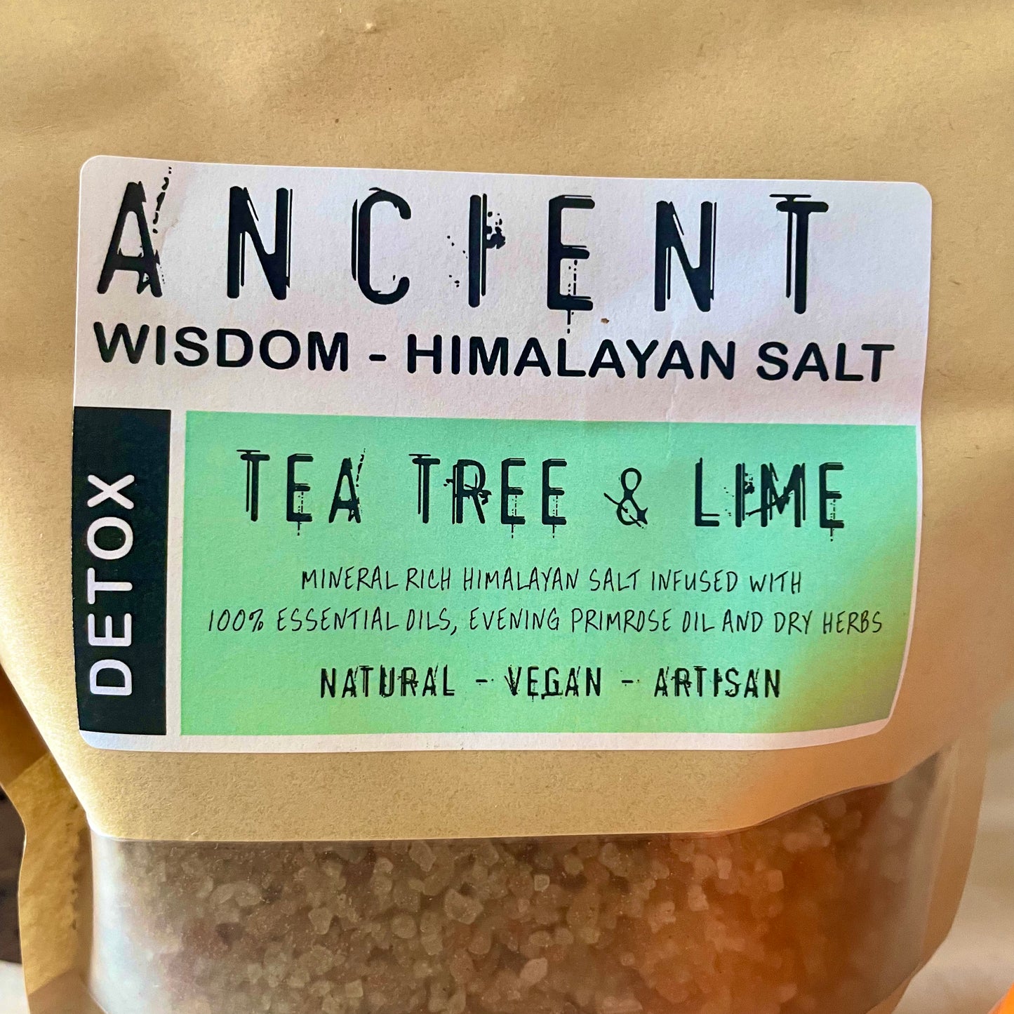 Tea Tree & Lime Himalayan Salt Bath Blend - Detox 🛁🌊