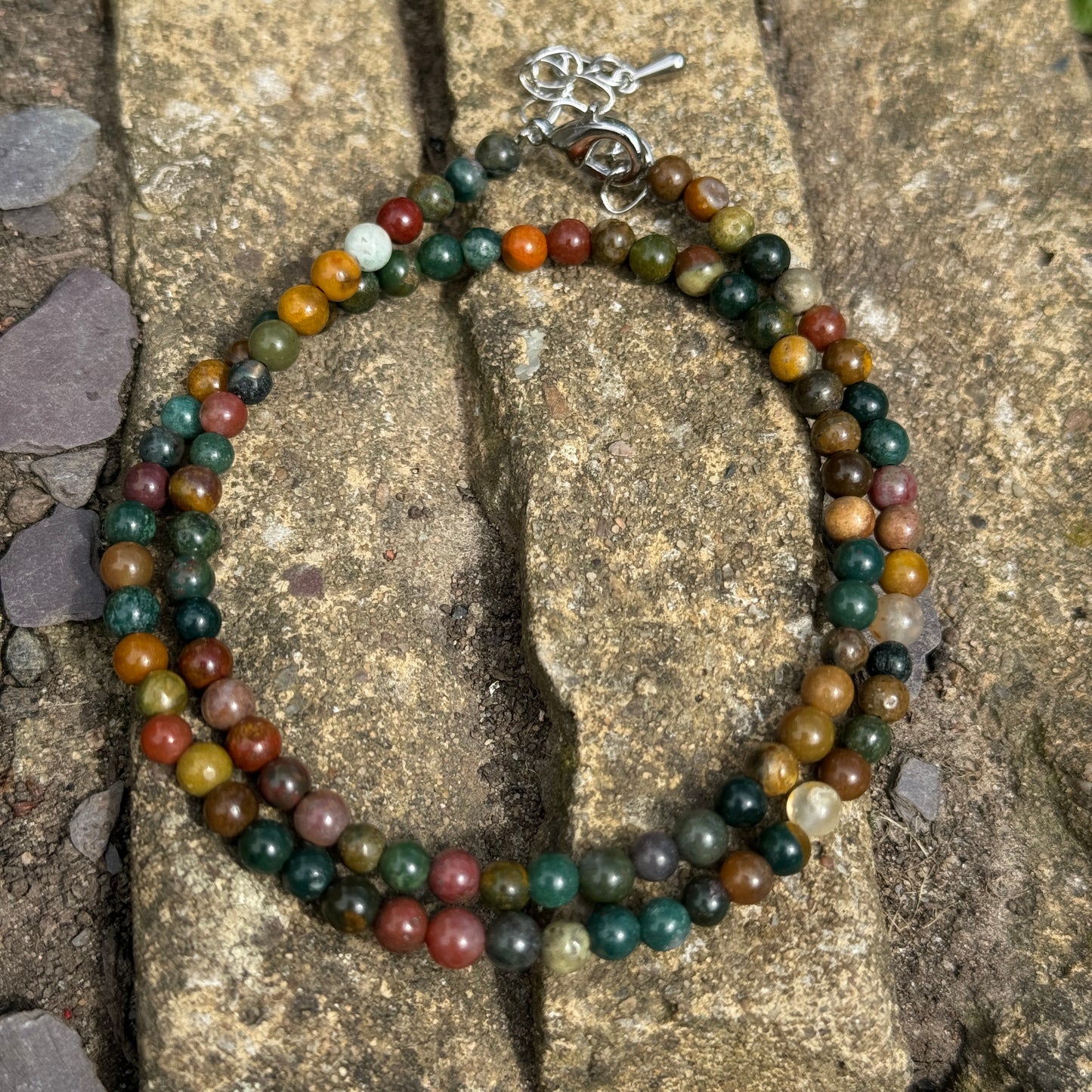 Ocean Jasper Choker Necklace