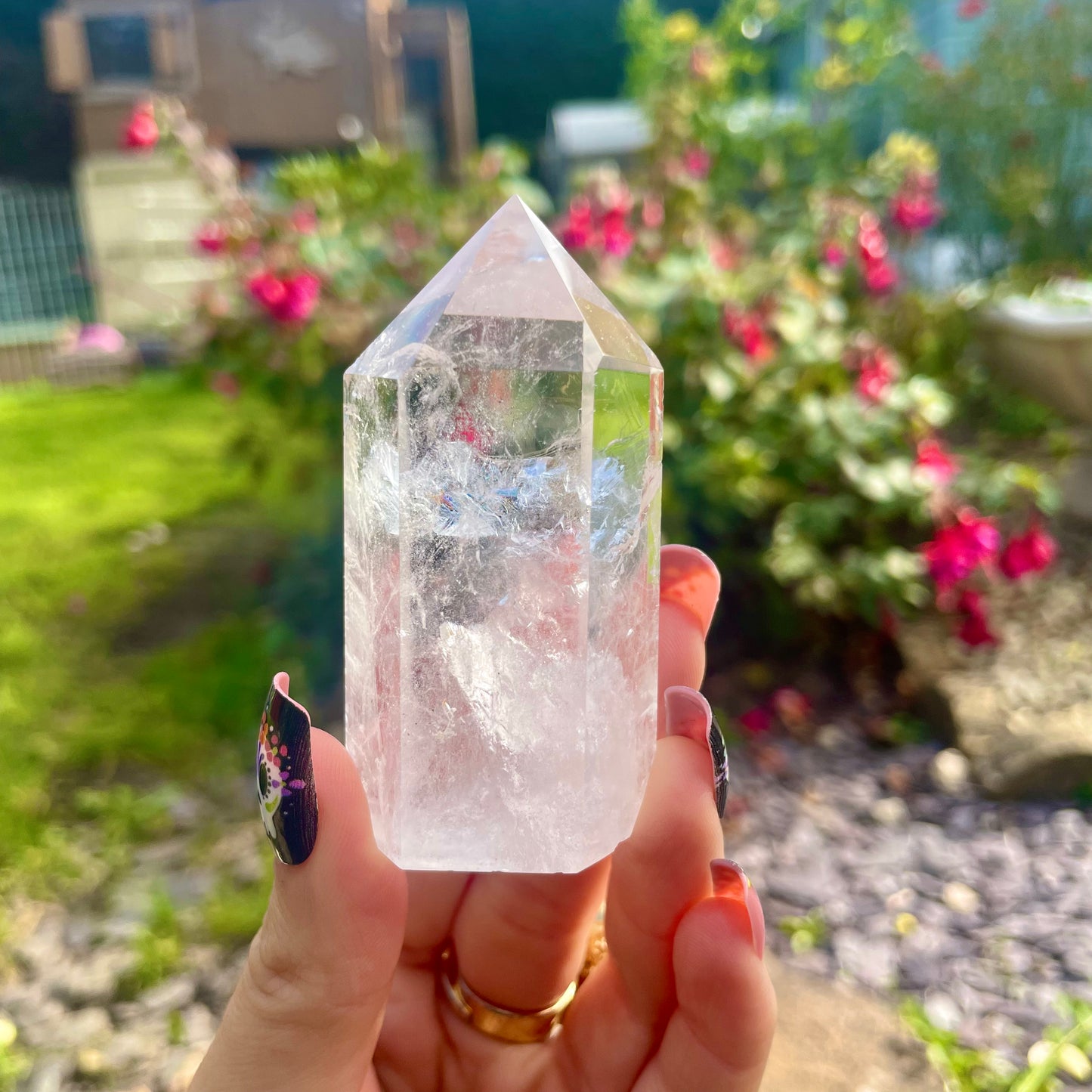 Clear Quartz Extra Chunky Towers 9-10cm