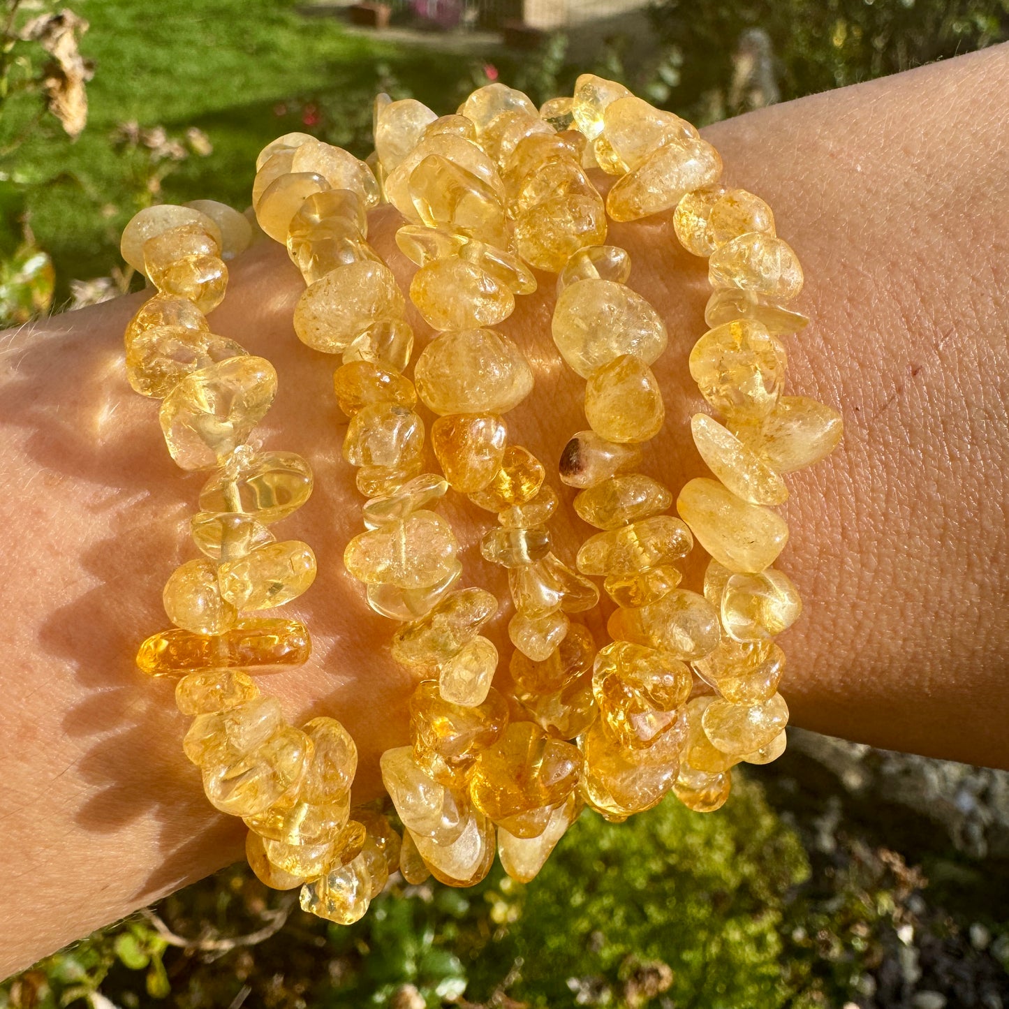 Citrine Chip Bracelet