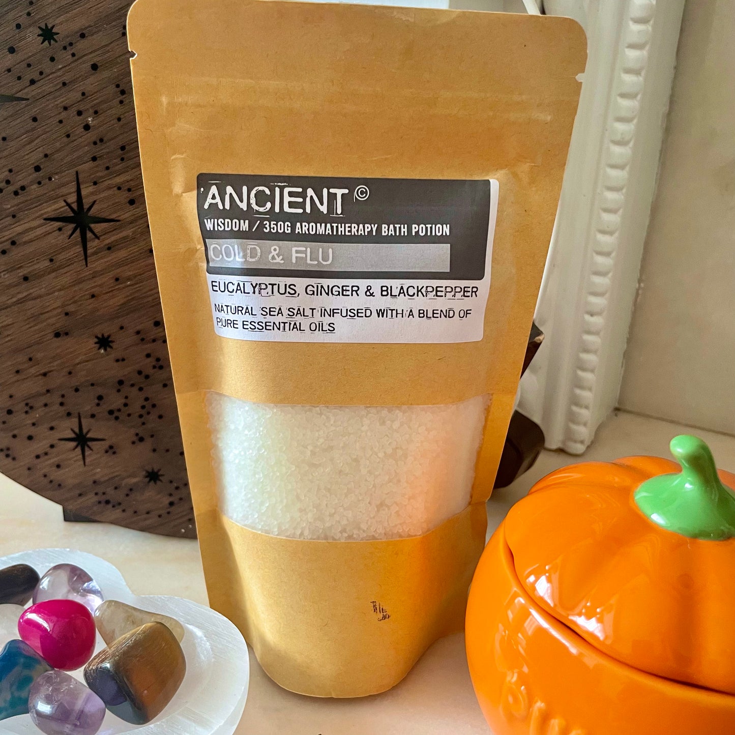 Cold & Flu Relief Aromatherapy Bath Potion 350g 🧪🤒