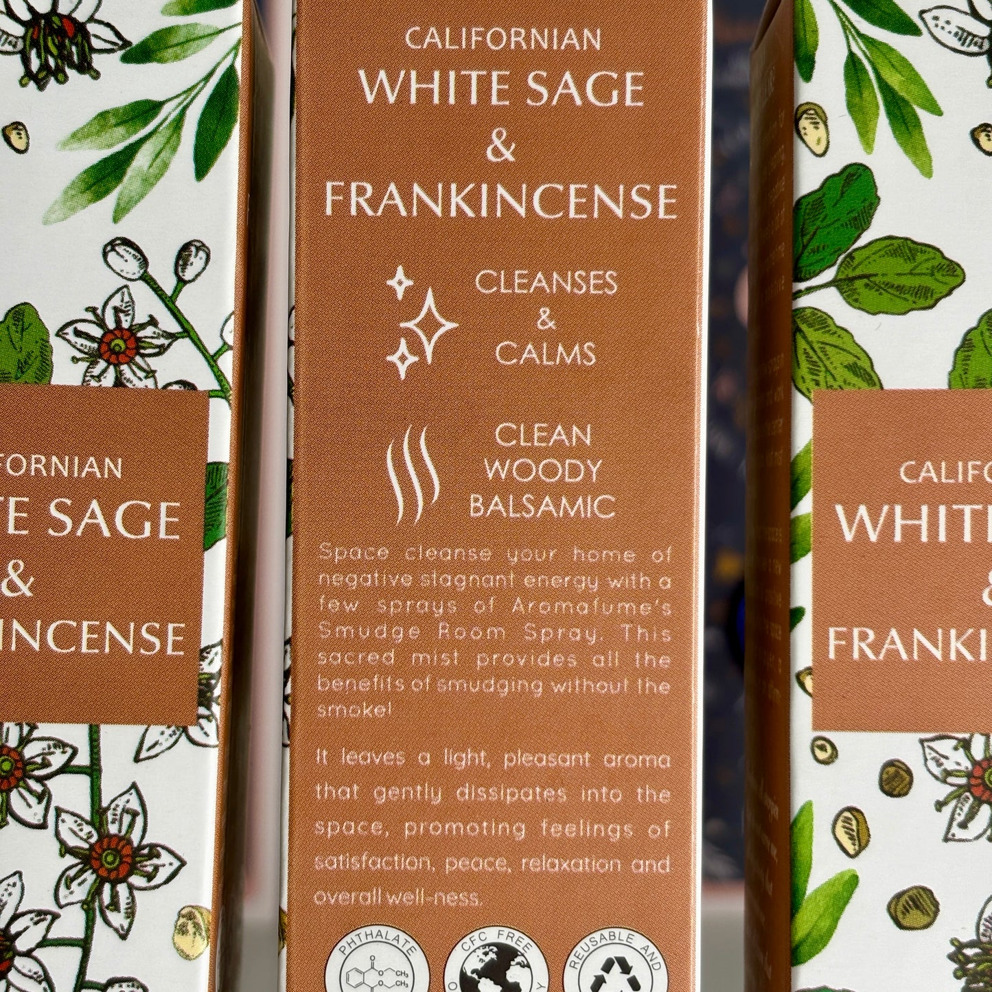 White Sage & Frankincense Smudge Spray