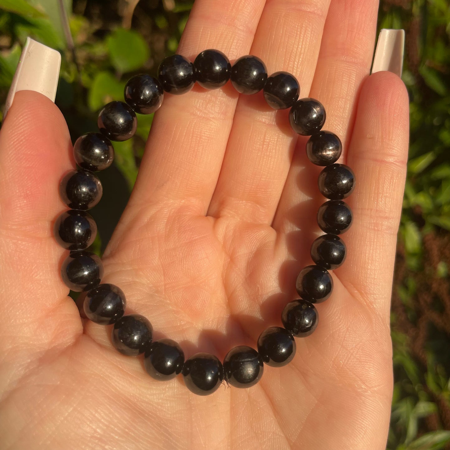 Hypersthene Beaded Bracelet