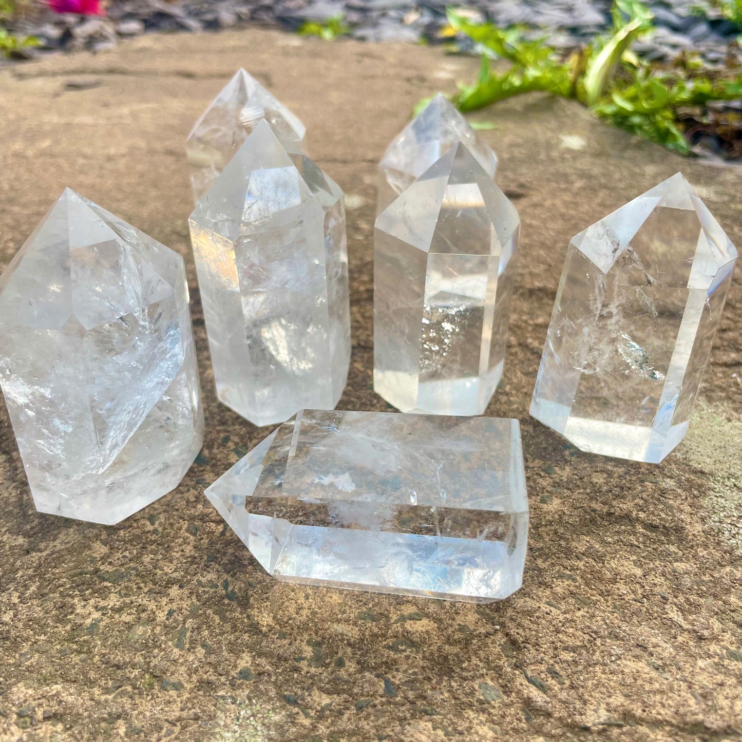 Clear Quartz Extra Chunky Towers 9-10cm