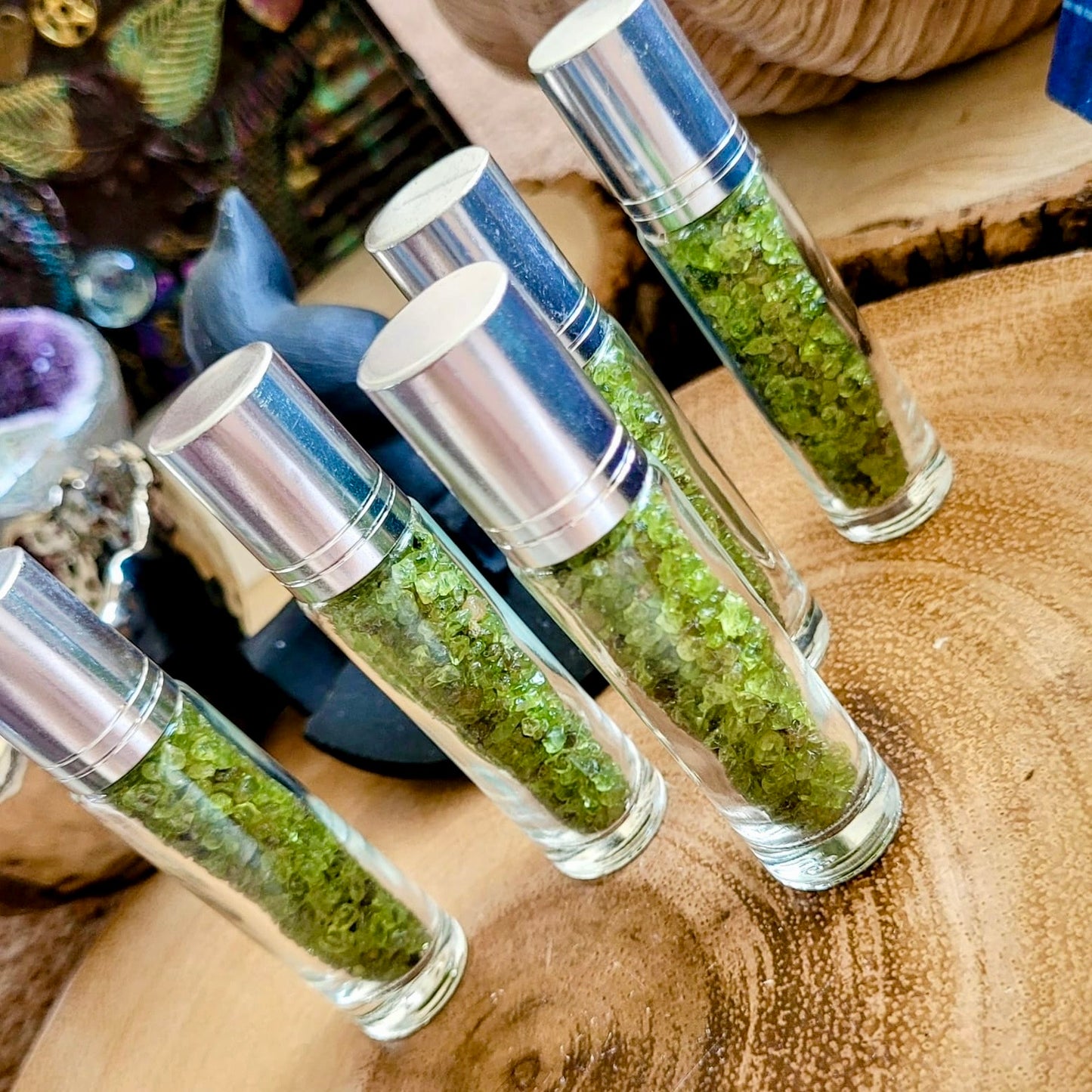 Peridot Roller Ball Perfume  Bottle