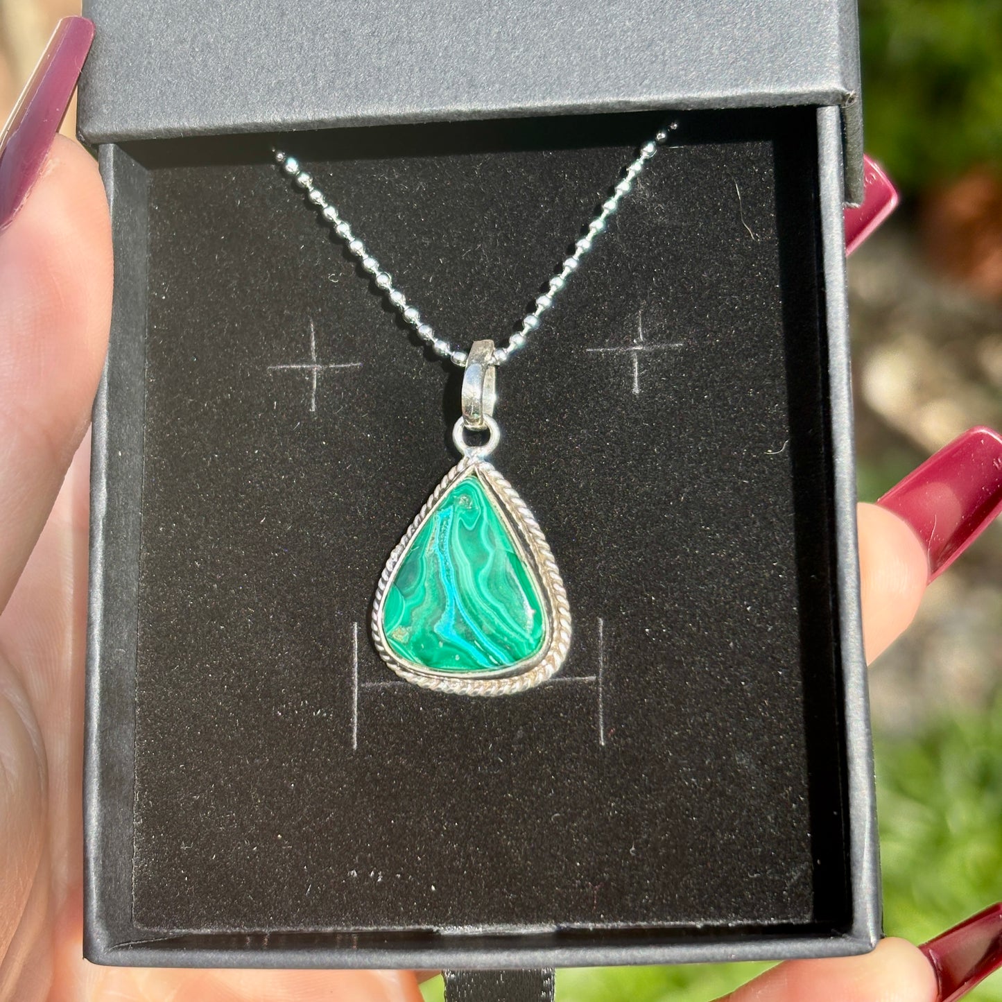 Malacholla 925 Silver Pendant - Dark Femme Collection
