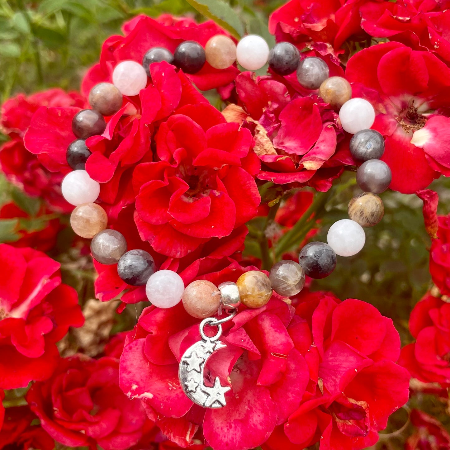 Attune To The Moon Beaded Bracelet
