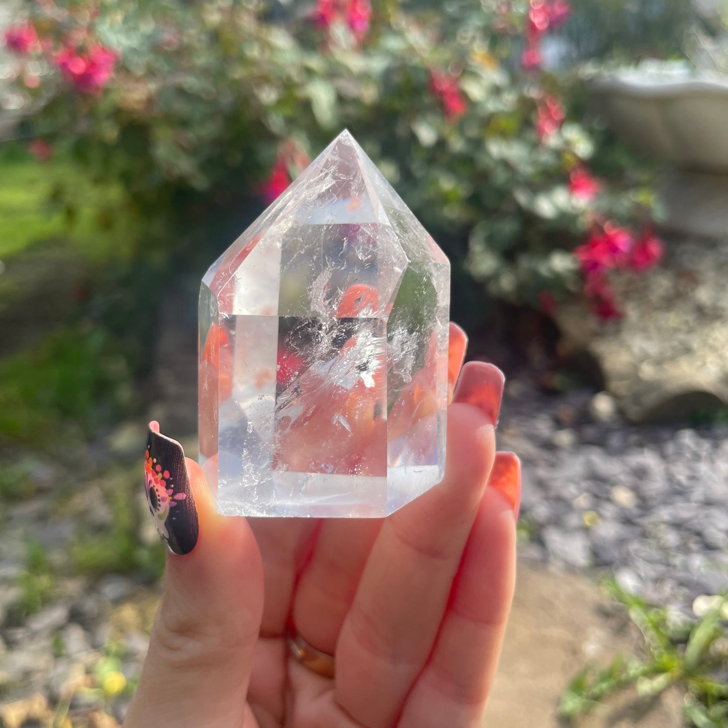 Clear Quartz Extra Chunky Towers 9-10cm
