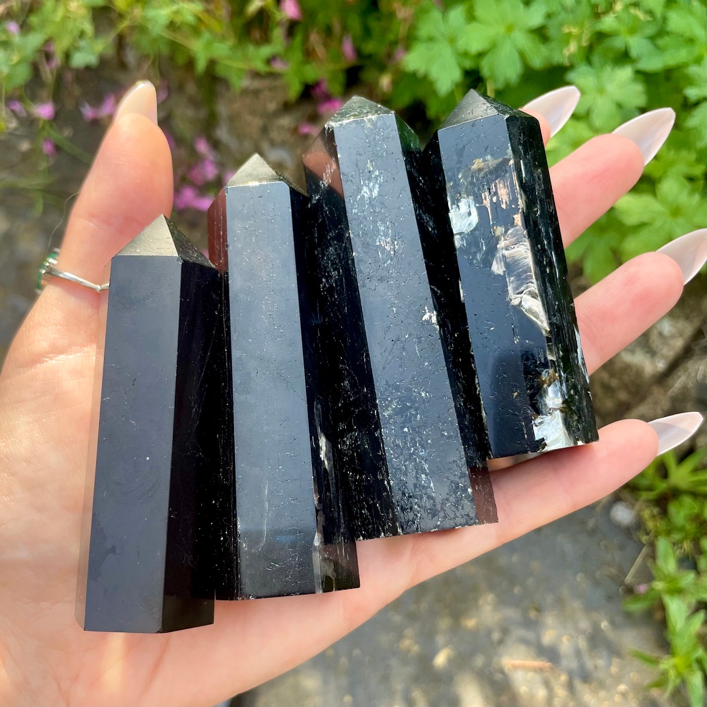 Black Tourmaline Protection Towers 🖤🛡️ 7-8cm