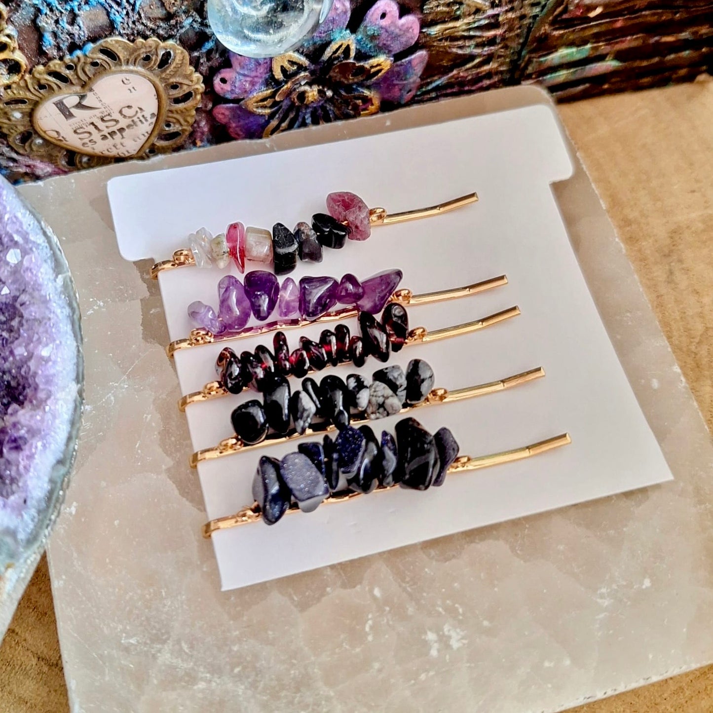 The “Dark Witch” Hair Slide Collection