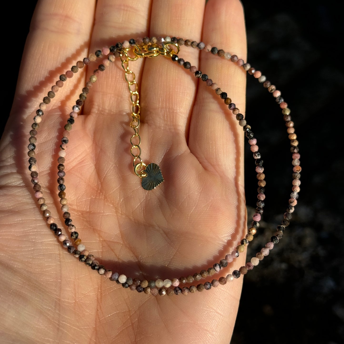 Rhodonite Choker Necklace