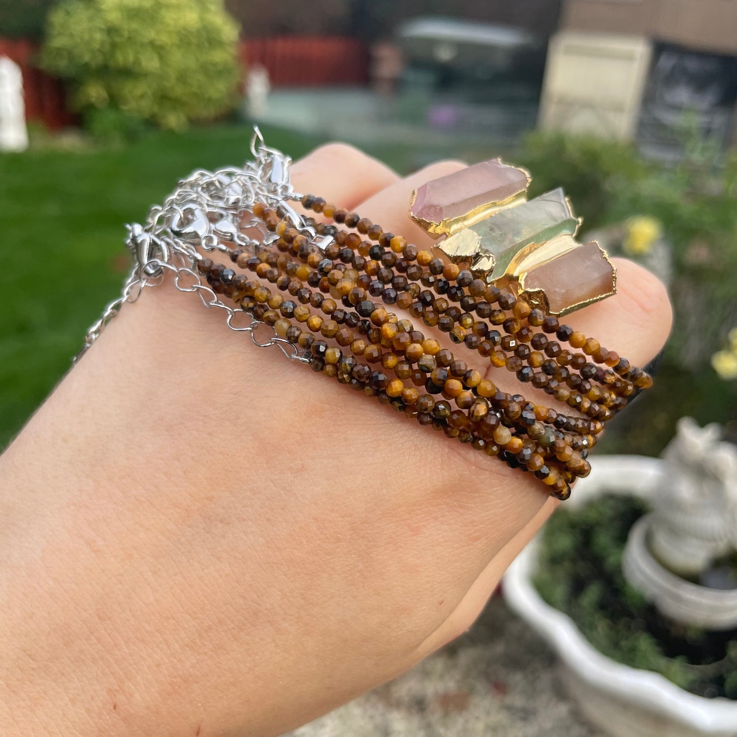 Tigers Eye Minimalist Bracelet 🐯