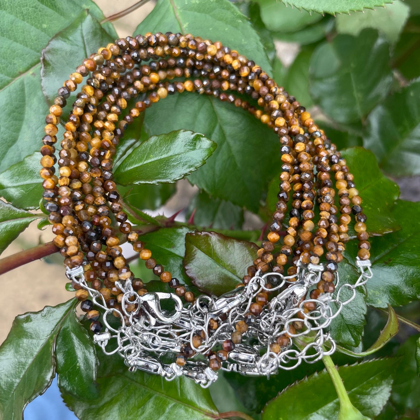 Tigers Eye Minimalist Bracelet 🐯