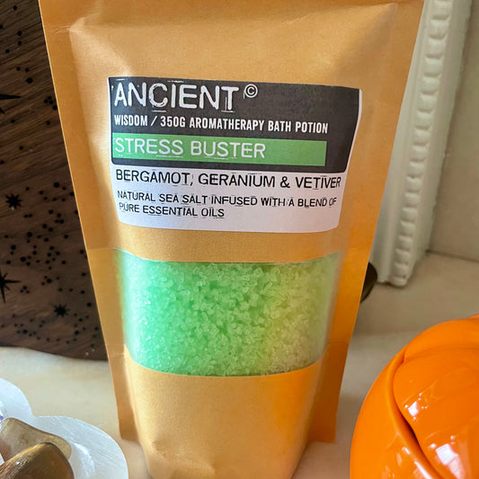 Stress Buster Aromatherapy Bath Potion 350g 🧪🧘‍♀️