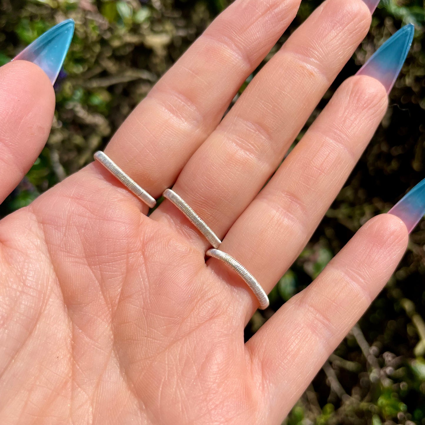 Labradorite Wire Wrapped High Flash Adjustable Rings