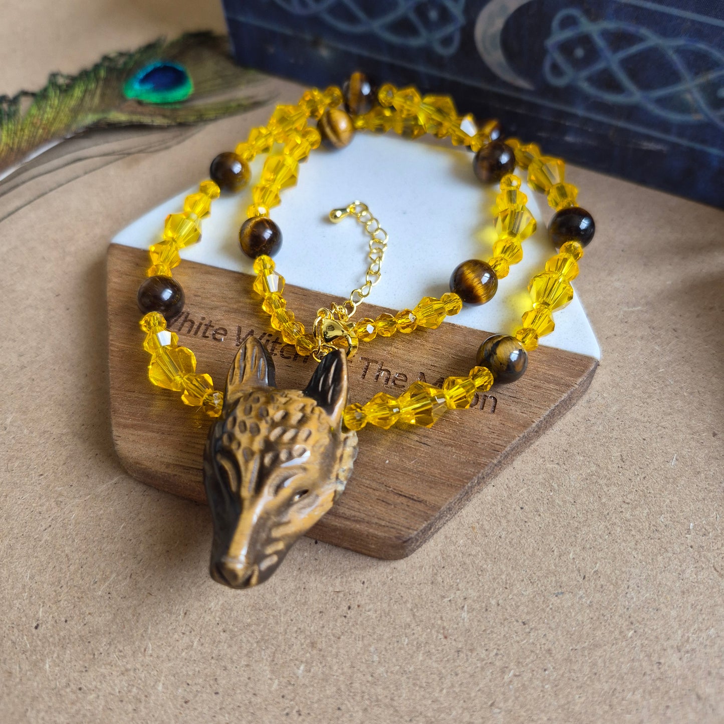 Tigers eye Choker Necklace