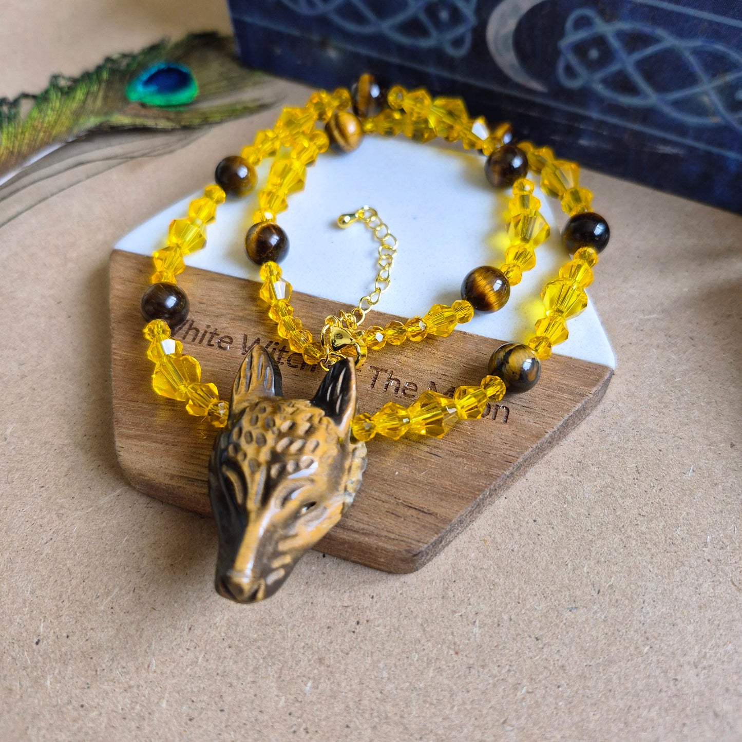 Tigers eye Choker Necklace