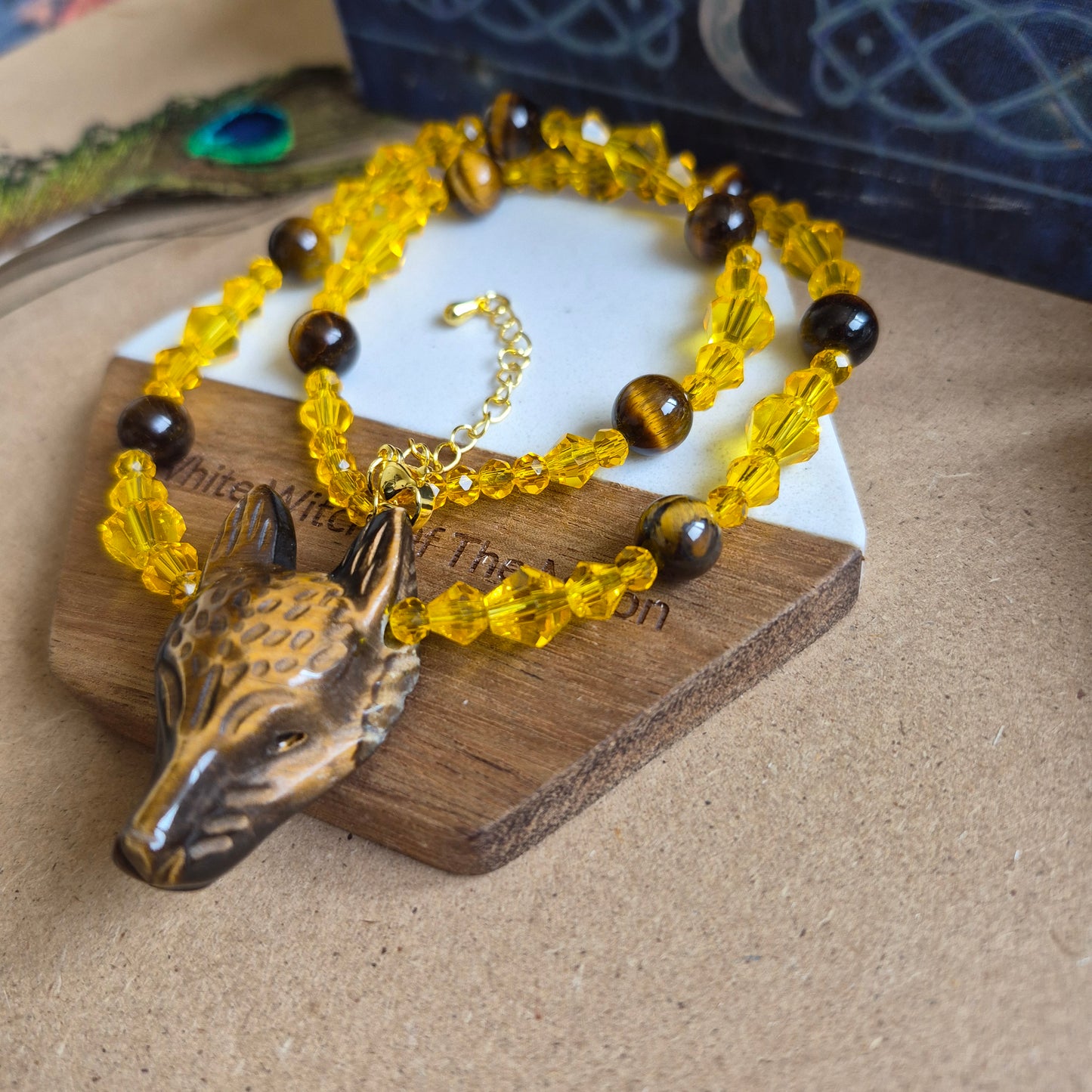 Tigers eye Choker Necklace