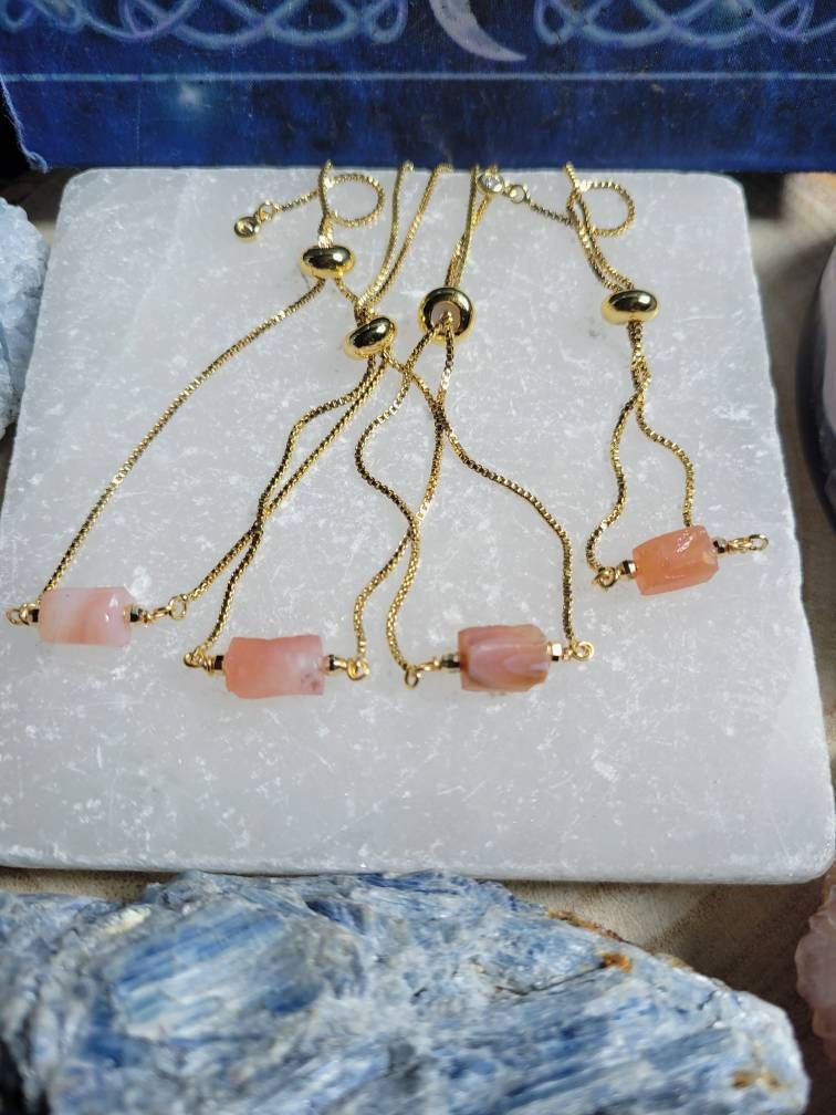 Carnelian Adjustable Minimalist Bracelet