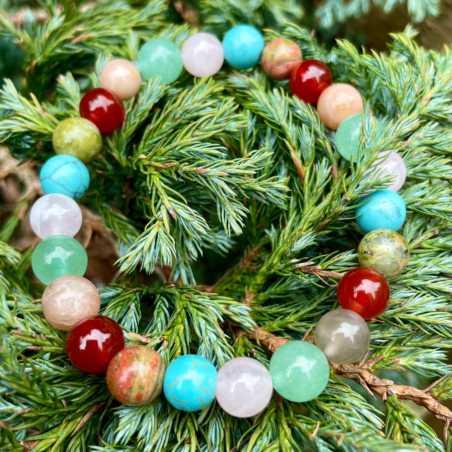 Fertility and Pregnancy Support Beaded Bracelet ❤️💝💚