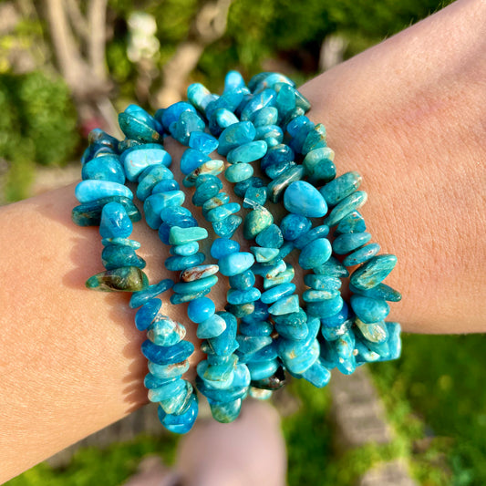 Apatite Chip Bracelets 🦋🦋🦋