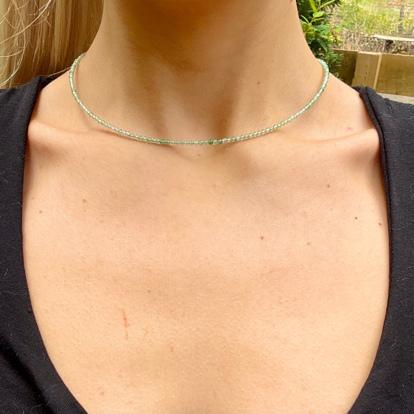 Green Aventurine Choker Necklace