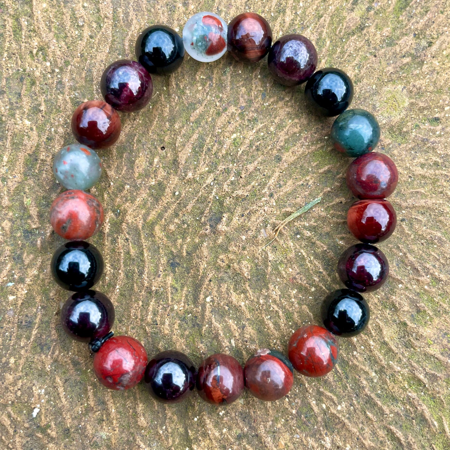 Root Chakra Aligning Beaded Bracelet
