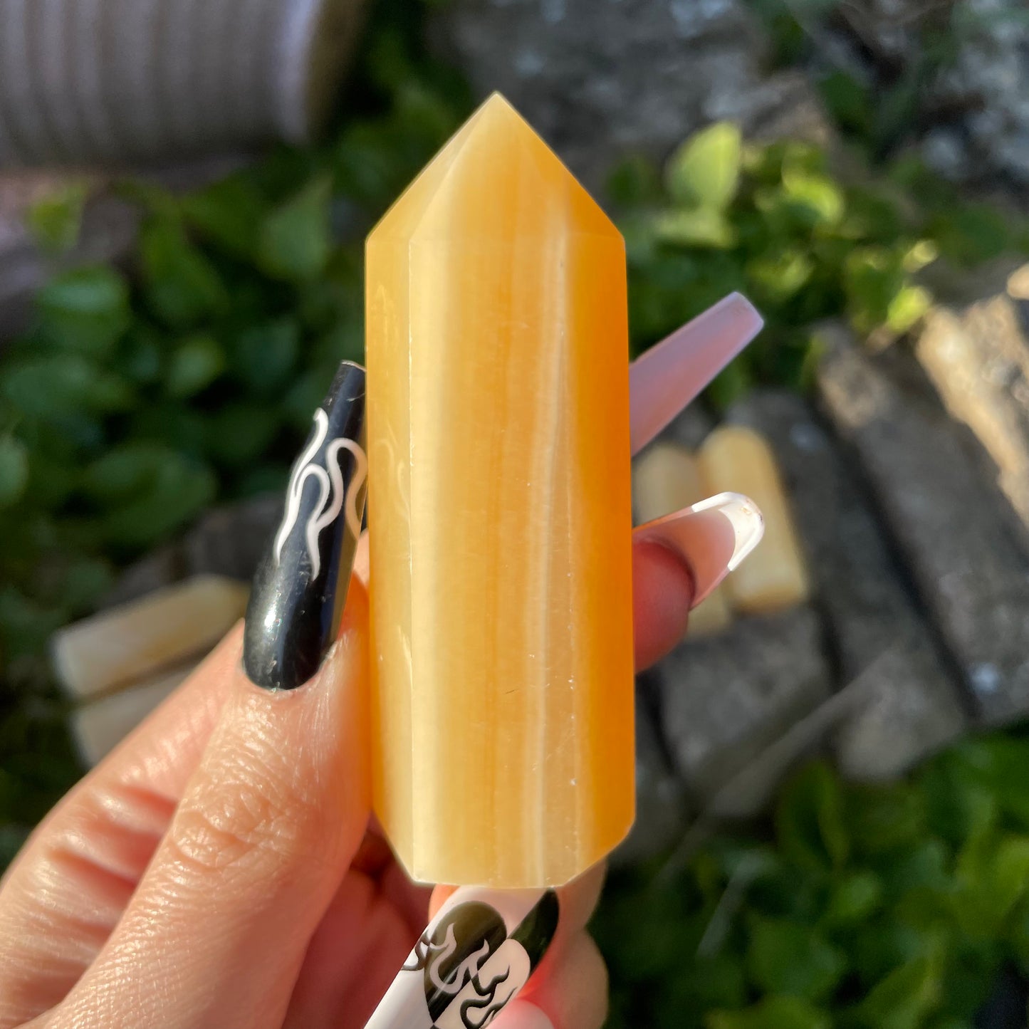 Orange Calcite Towers 🧡🍑🍊 6-7cm