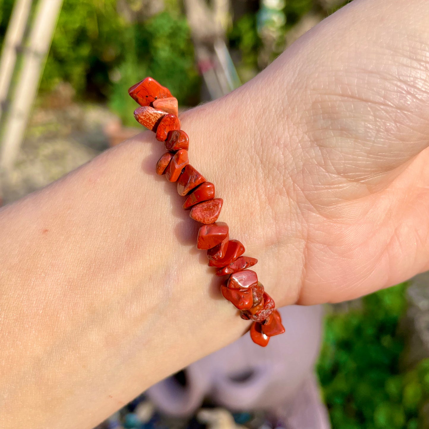 Red Jasper Chip Bracelets ❤️❤️❤️
