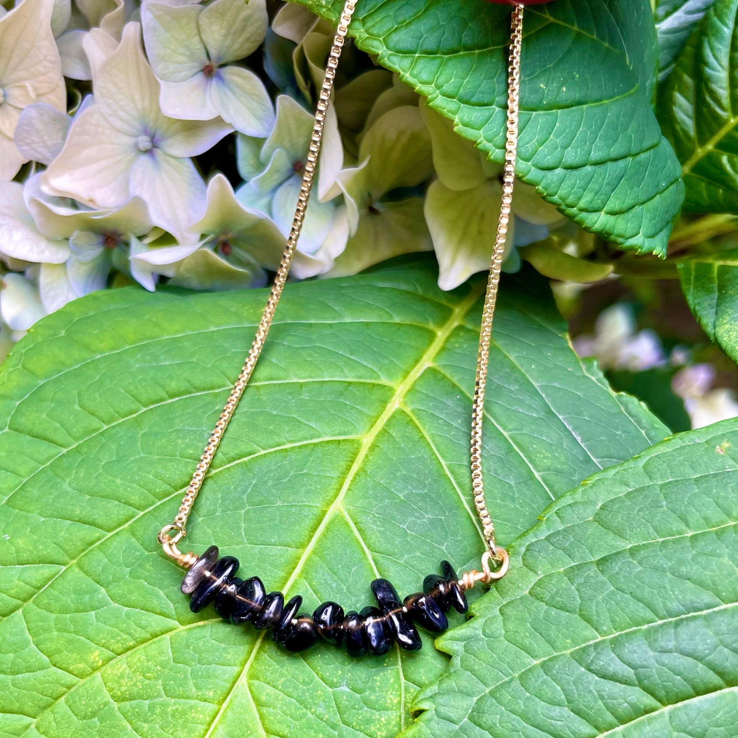 Black Obsidian Adjustable Minimalist Bracelet 🖤🖤