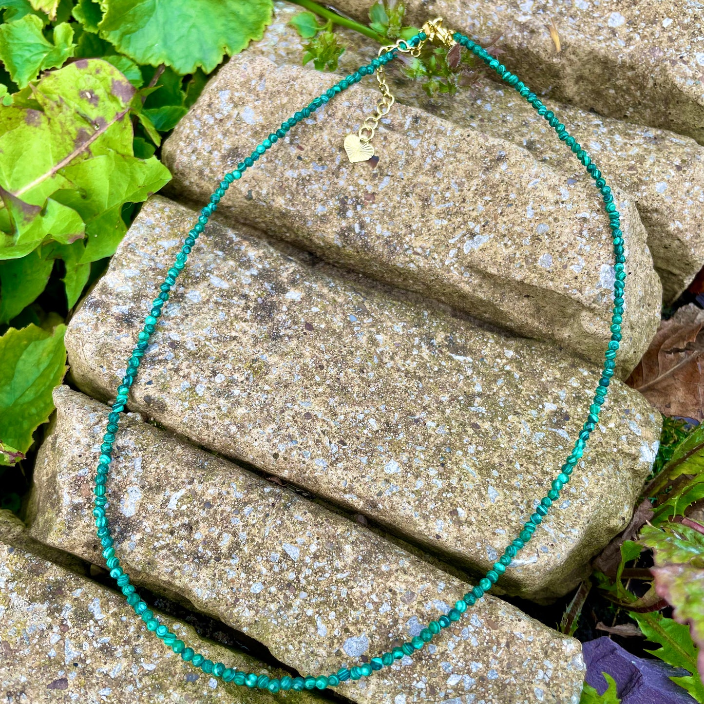 Malachite Choker Necklace