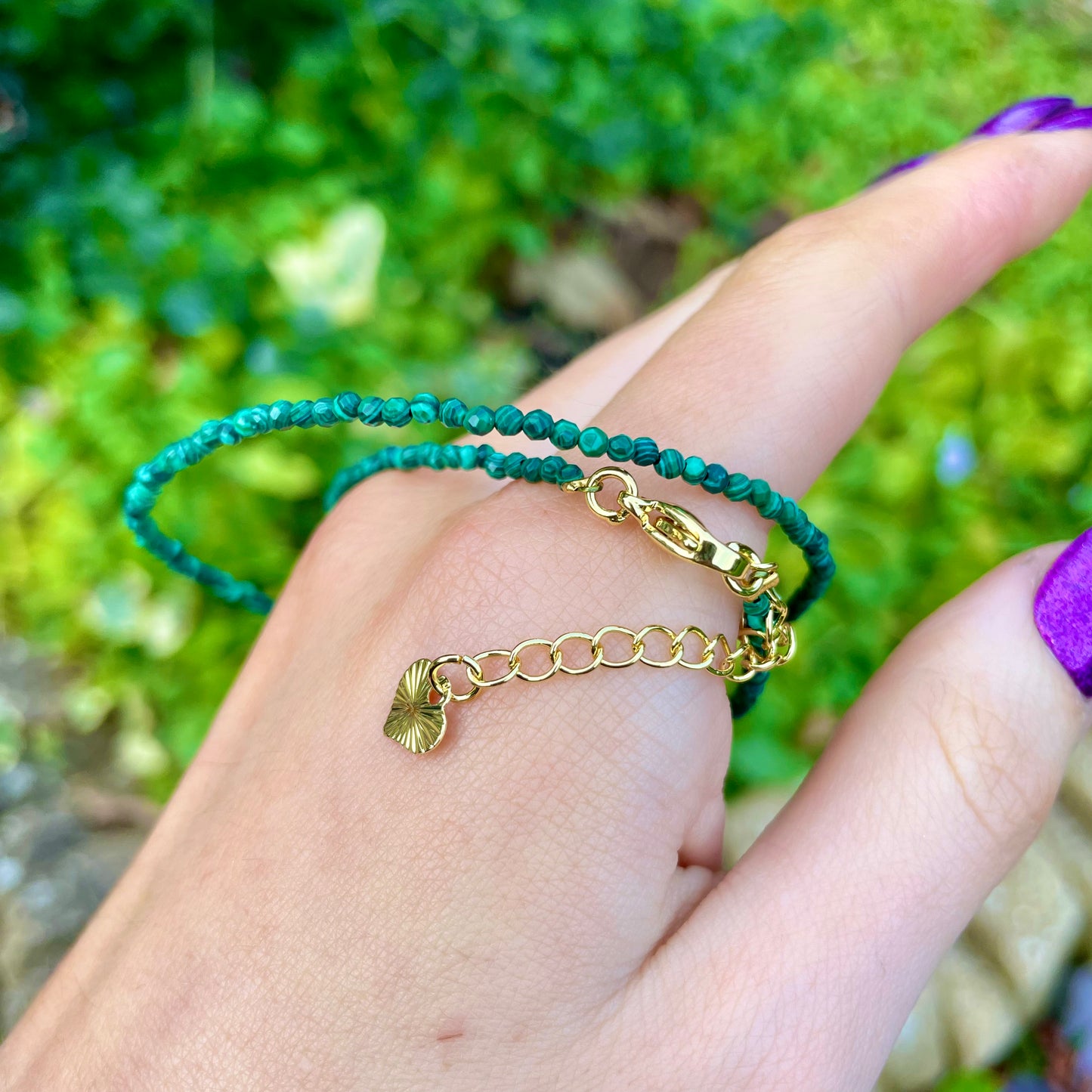 Malachite Choker Necklace