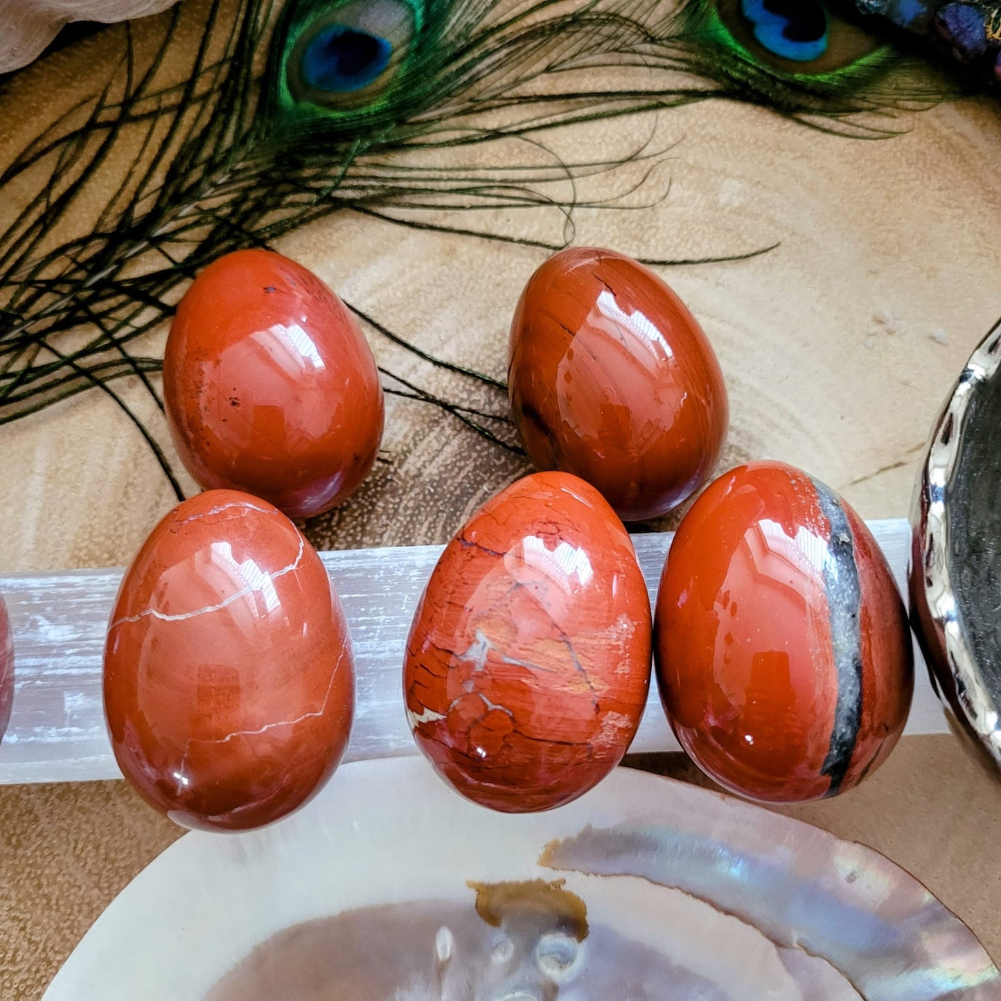 Red Jasper 5cm Eggs