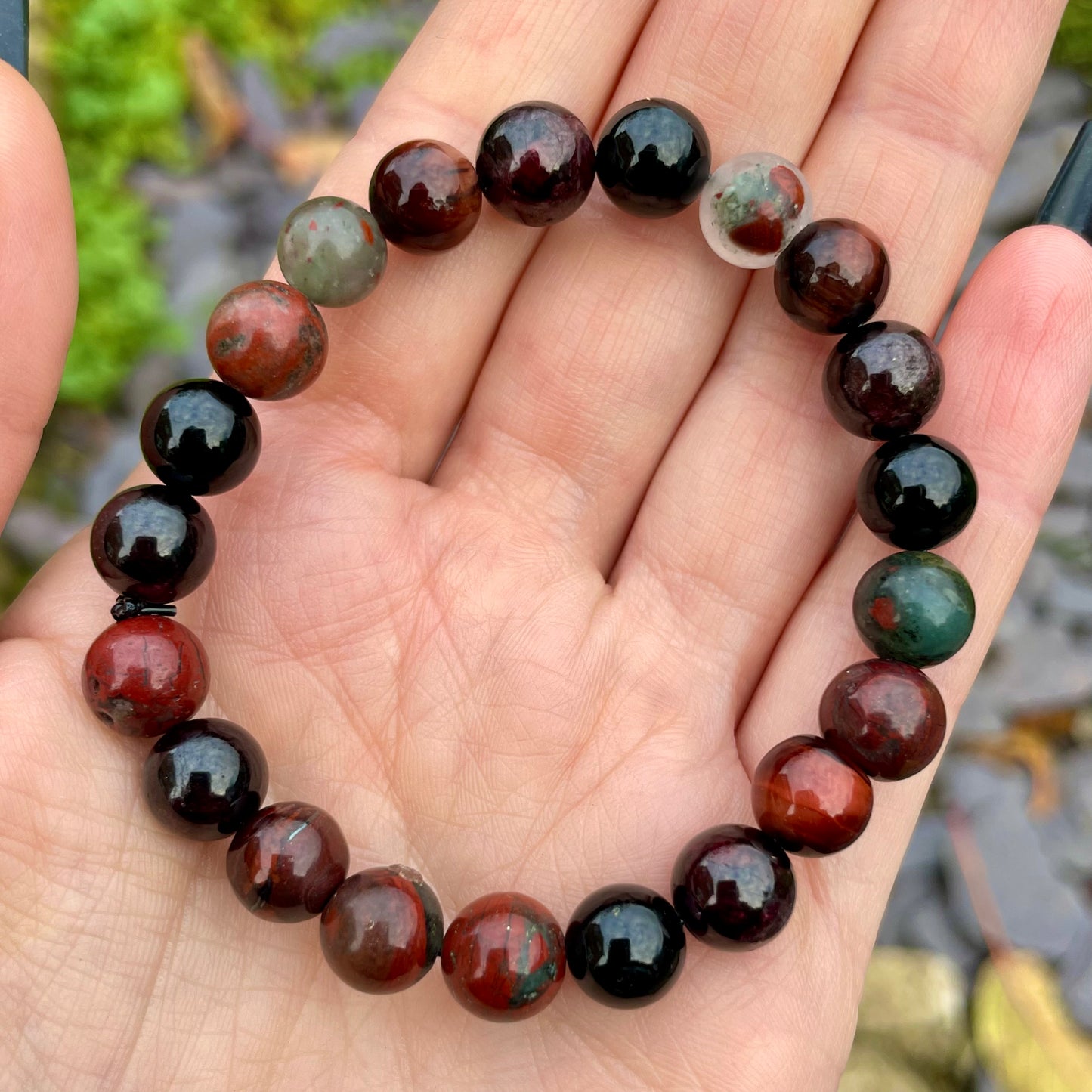 Root Chakra Aligning Beaded Bracelet