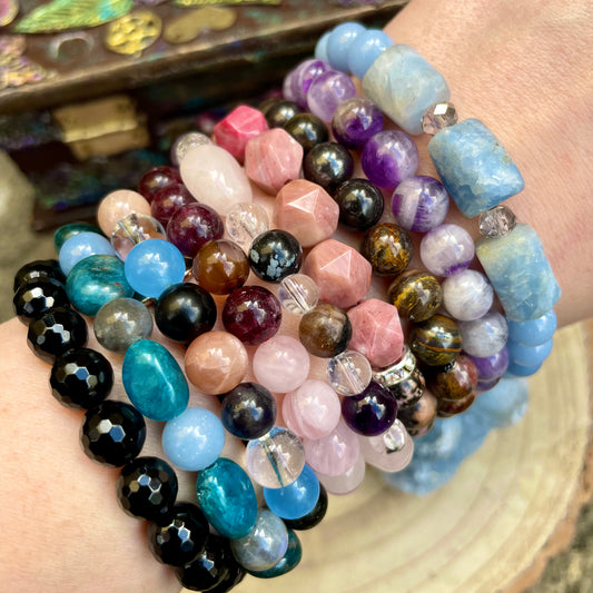 Custom Made Beaded Bracelet - Choose Your Own Crystals