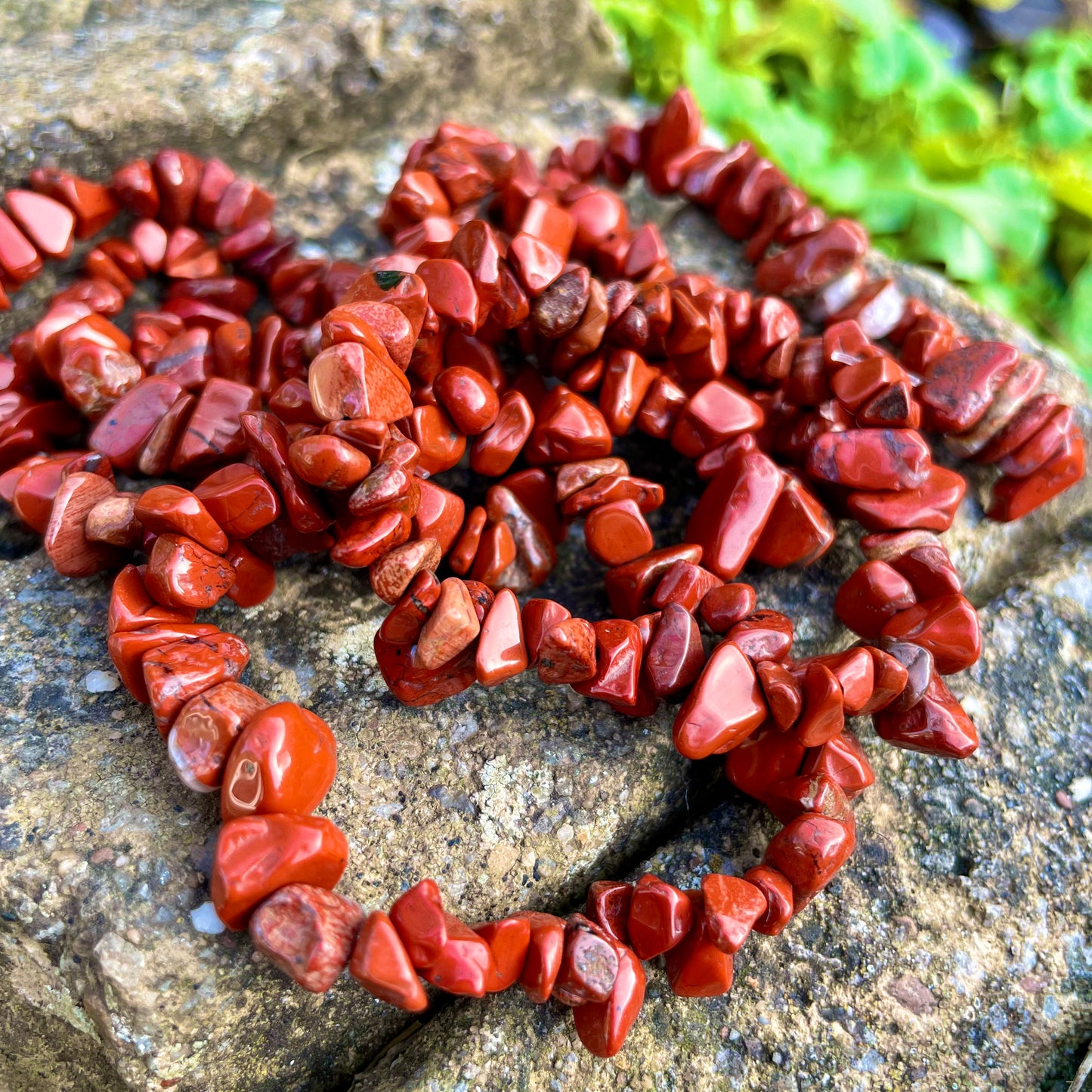 Red Jasper Chip Bracelets ❤️❤️❤️