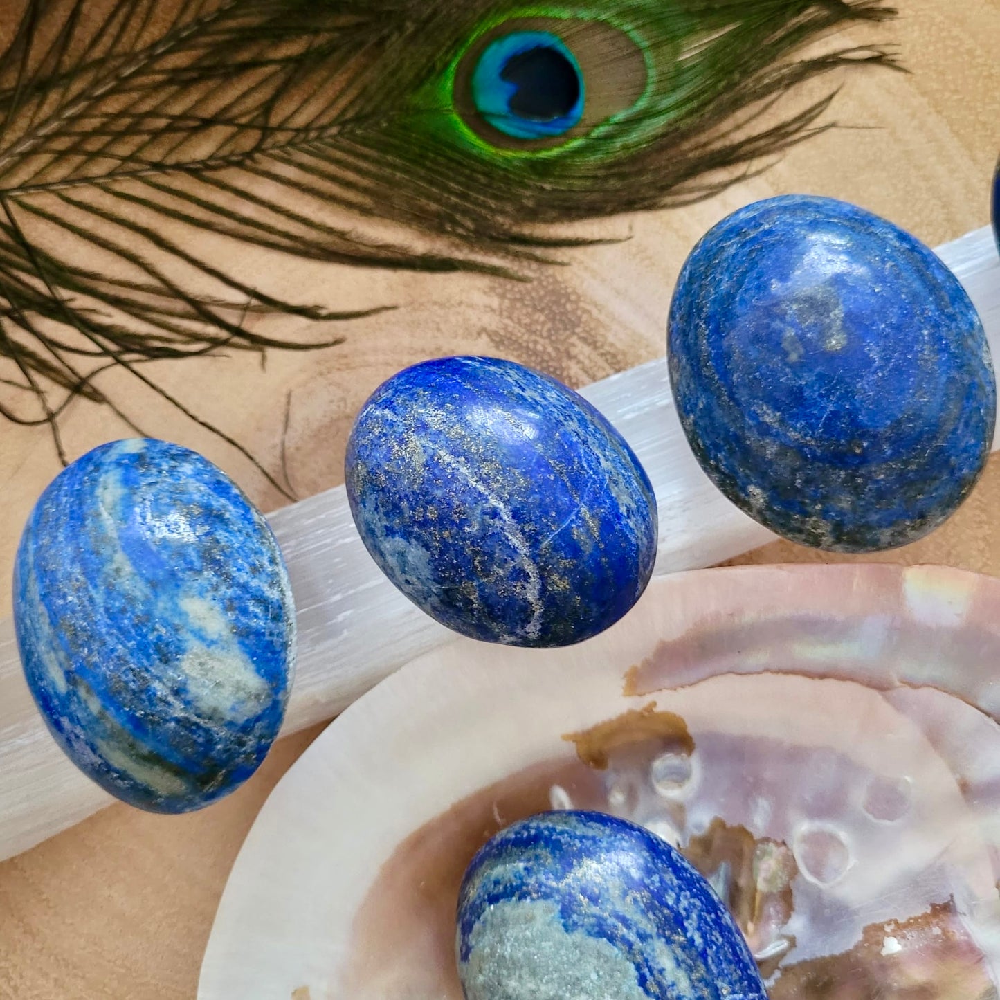 Lapis Lazuli Palm Stones 5-6cm