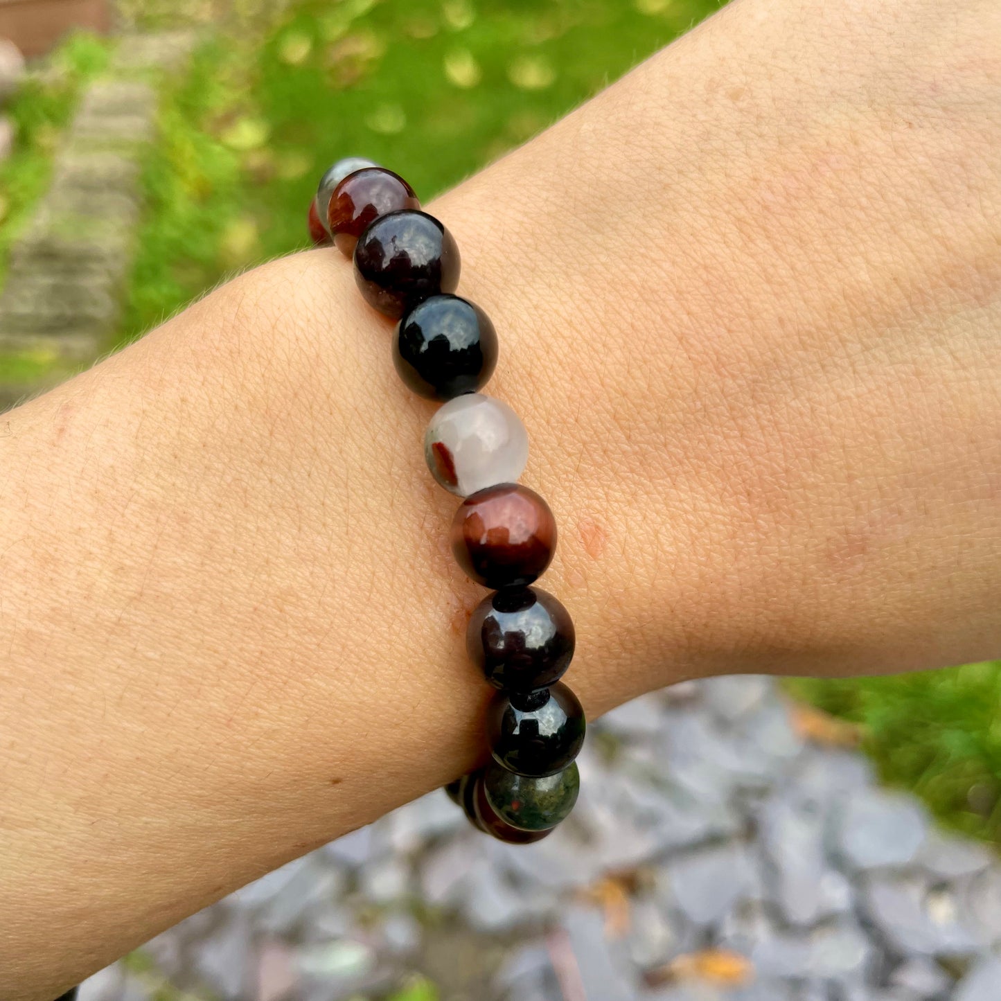 Root Chakra Aligning Beaded Bracelet