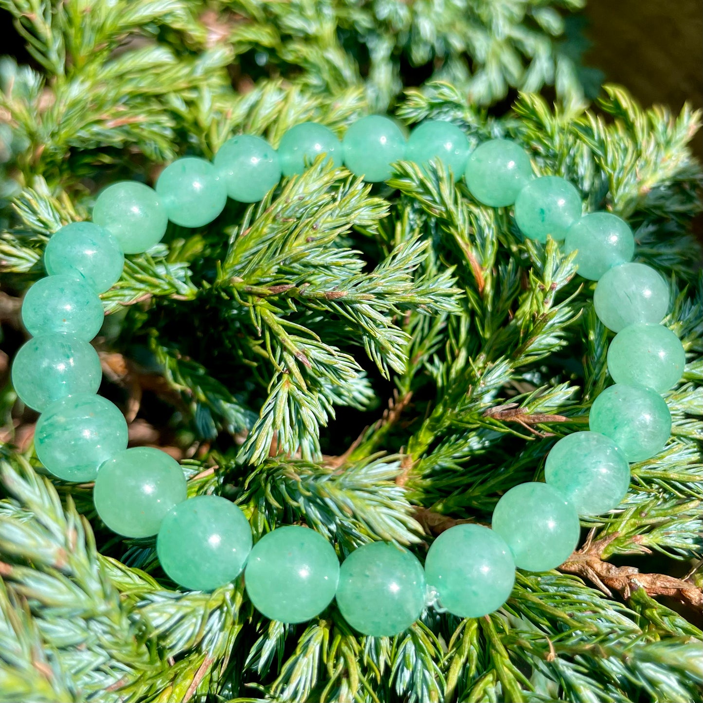 Green Aventurine Beaded Bracelet 💚💚💚