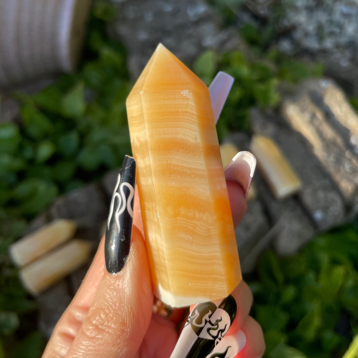 Orange Calcite Towers 🧡🍑🍊 6-7cm