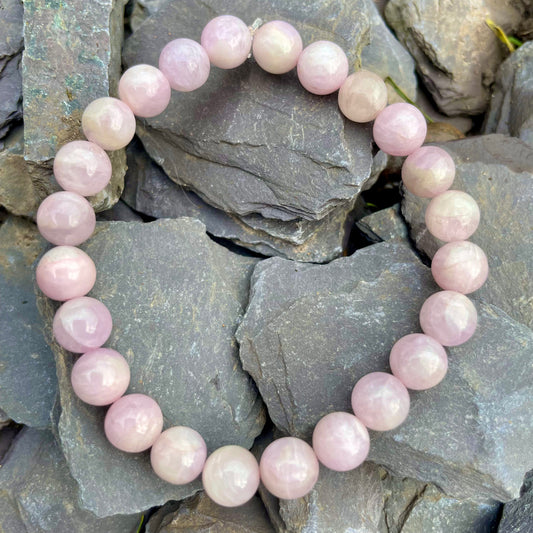 Kunzite Beaded Bracelet