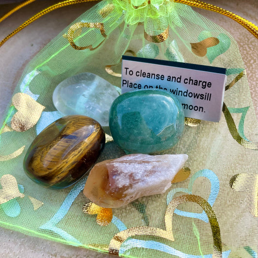 Good Luck and Abundance Crystal Kit 💰