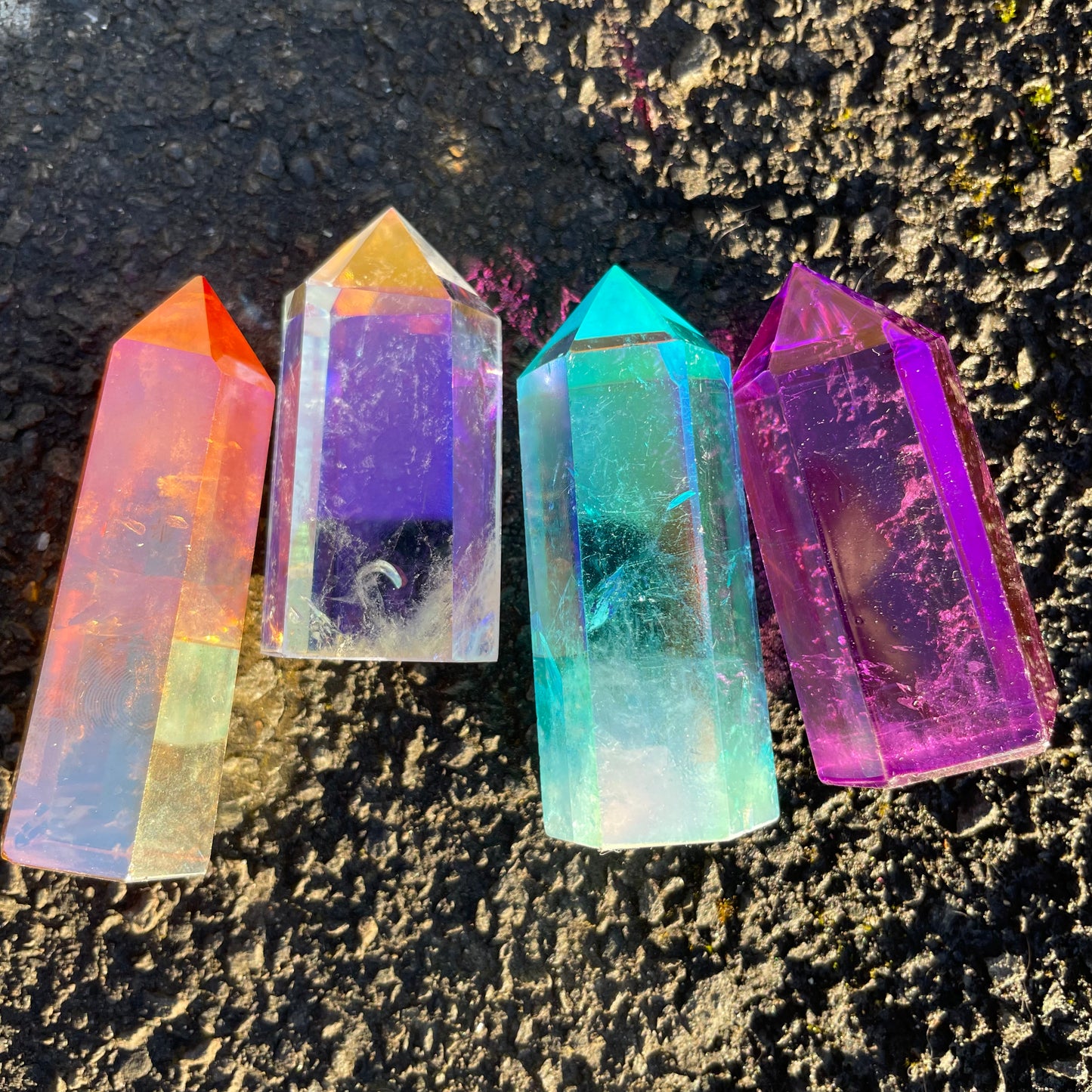 Let The Universe Decide Your Aura Crystal 🤩🪐🧡💖💜💚💙