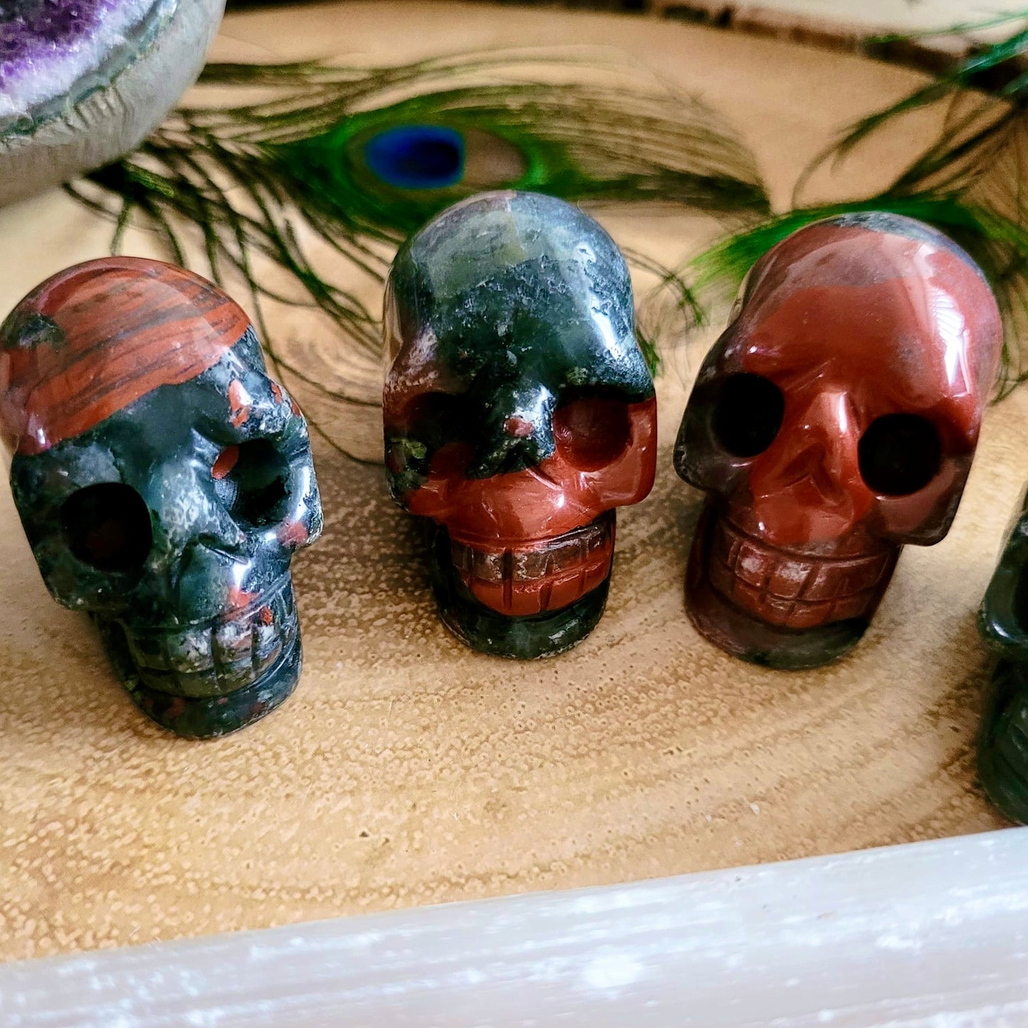 Bloodstone Skulls