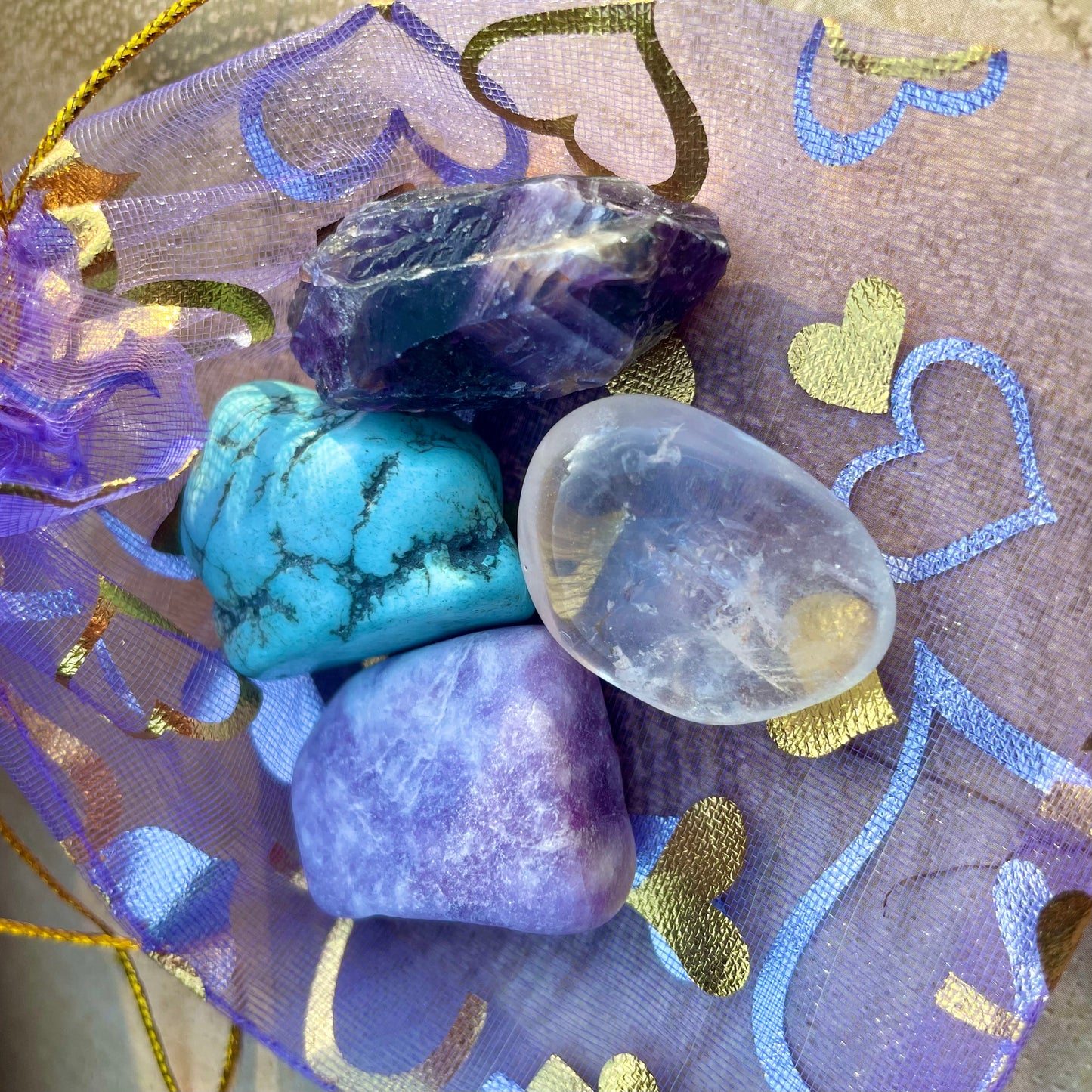 Worry & Stress Relief Crystal Kit 💜